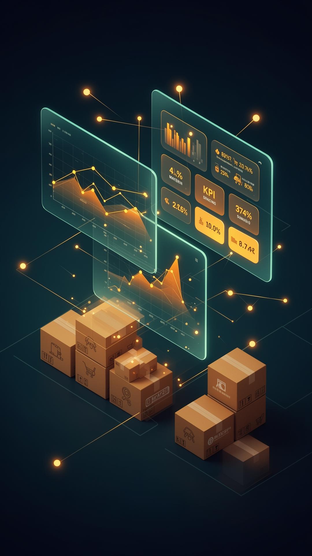 Dashboards de marketplace analytics e operação digital